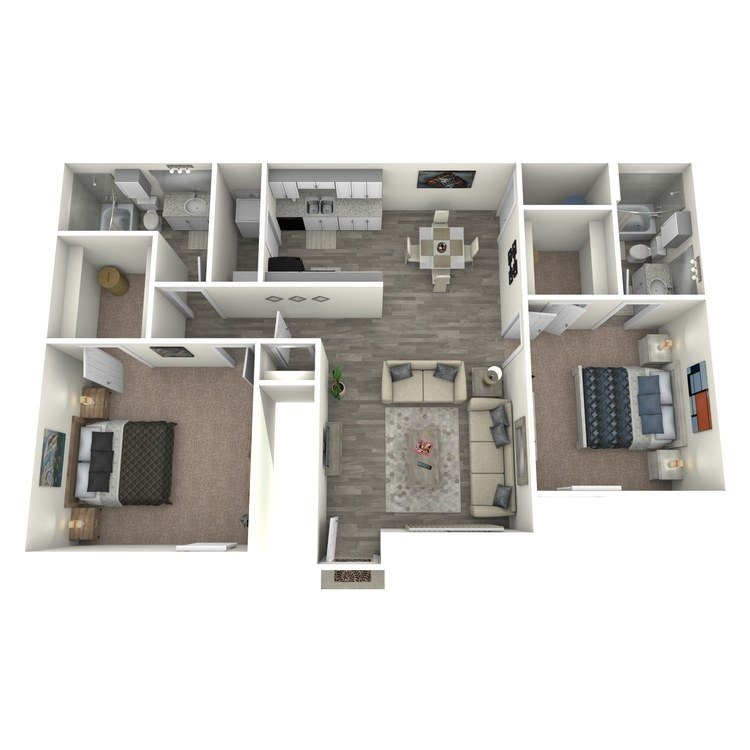 B2C floor plan