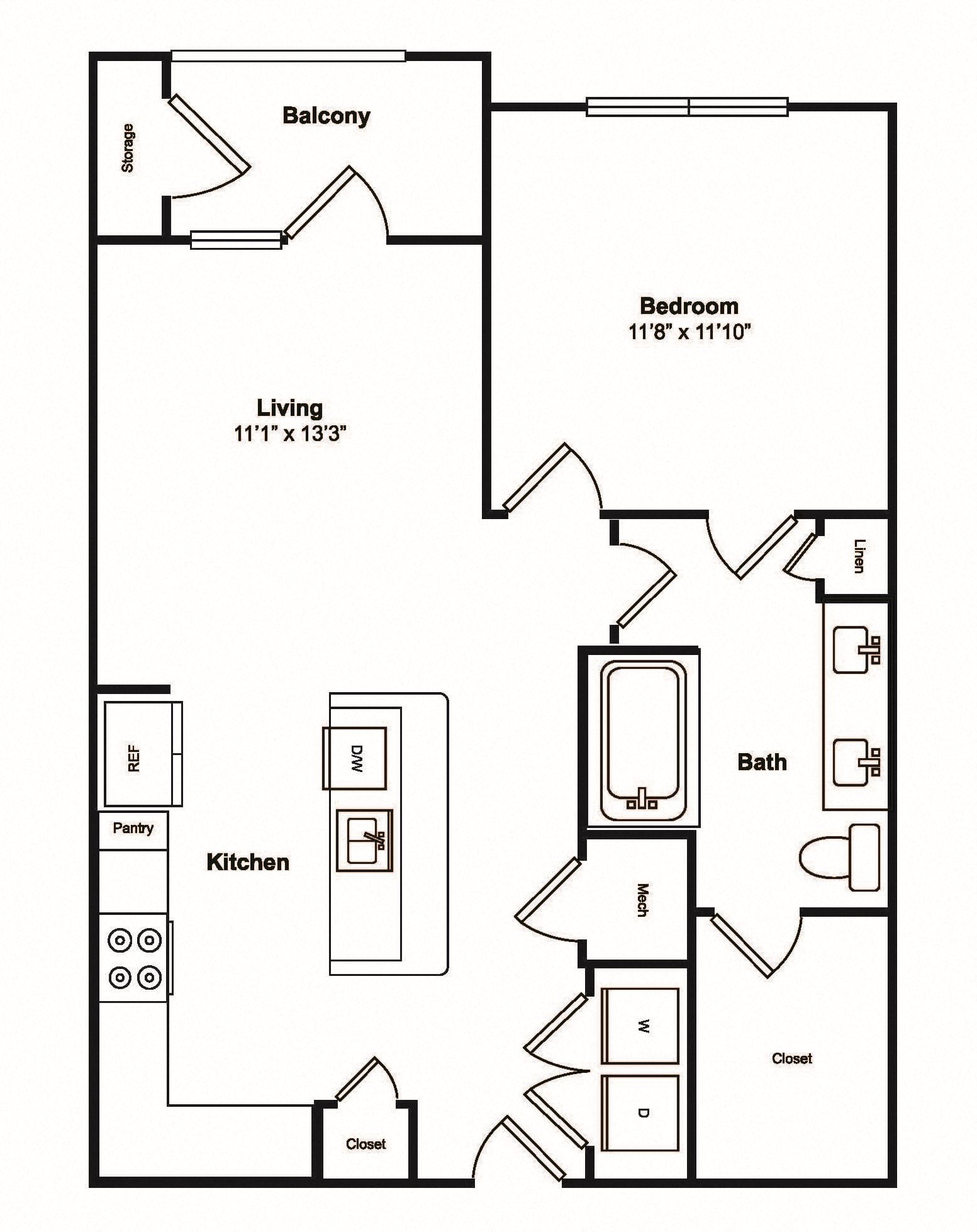 A4 floor plan