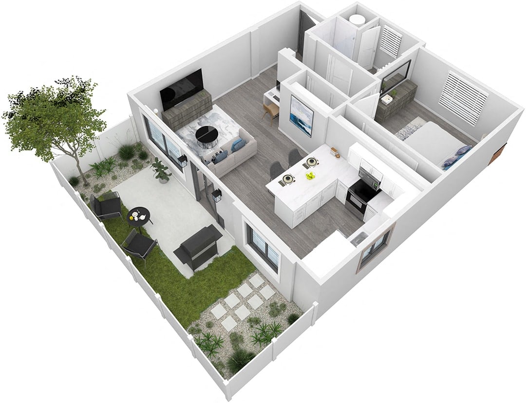 A1 floor plan