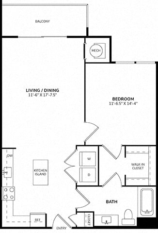 A1 floor plan