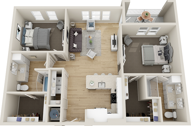 B2 floor plan
