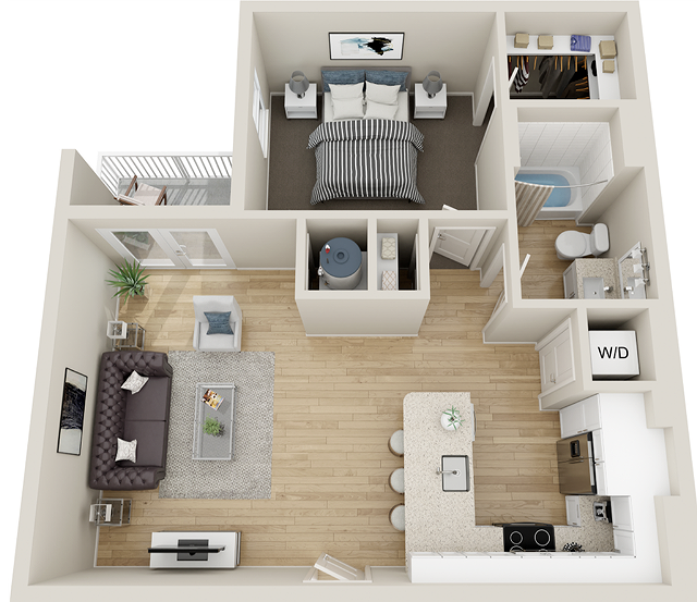 A2 floor plan