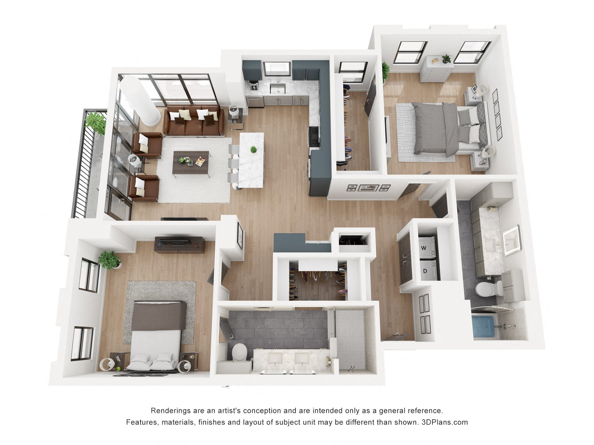 B2 floor plan