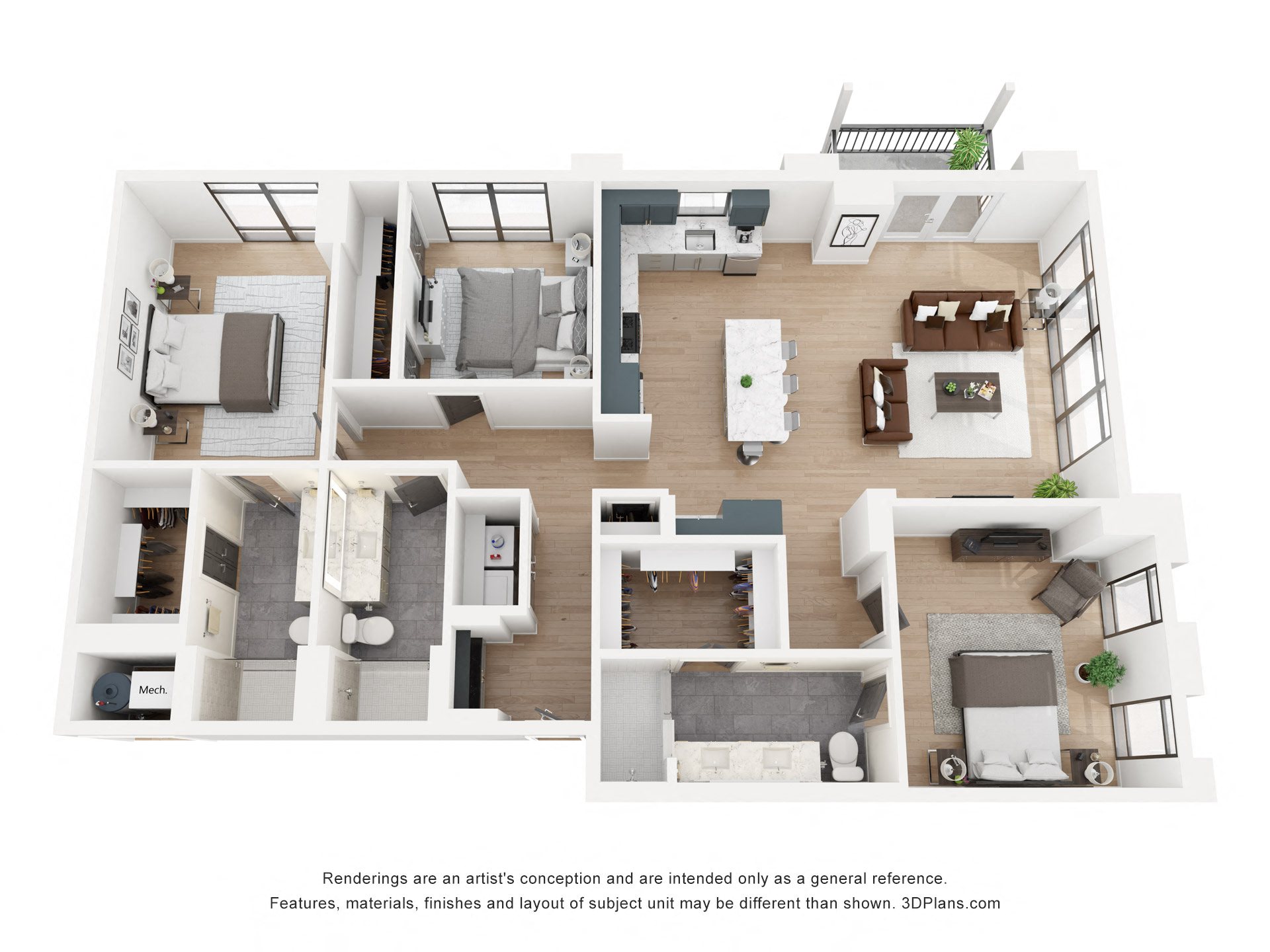 C1 floor plan