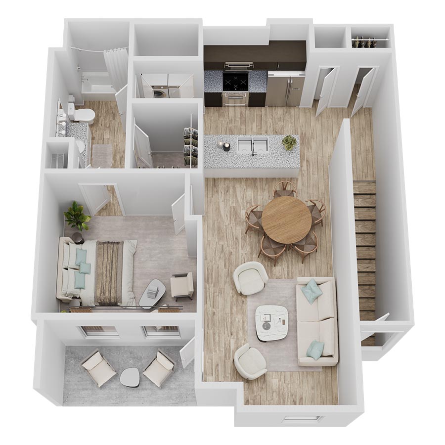 A2 floor plan