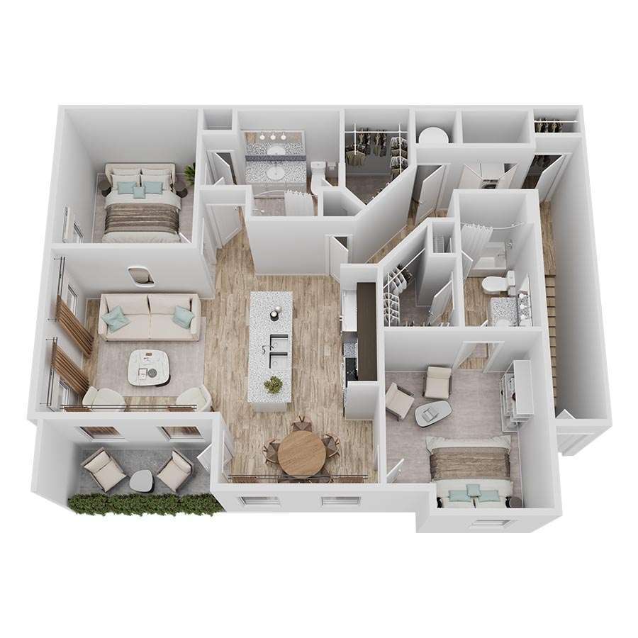 B2 floor plan