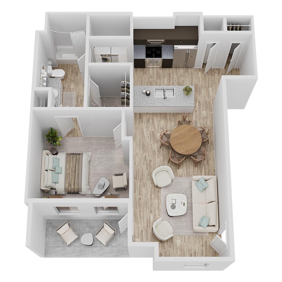 A1 floor plan