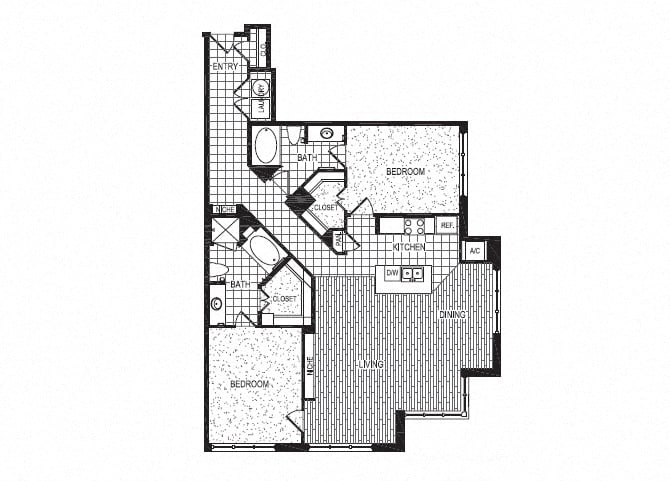 S floor plan