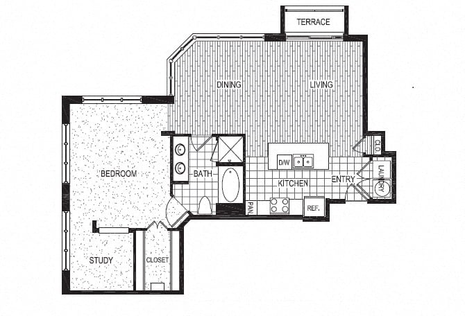 LA floor plan