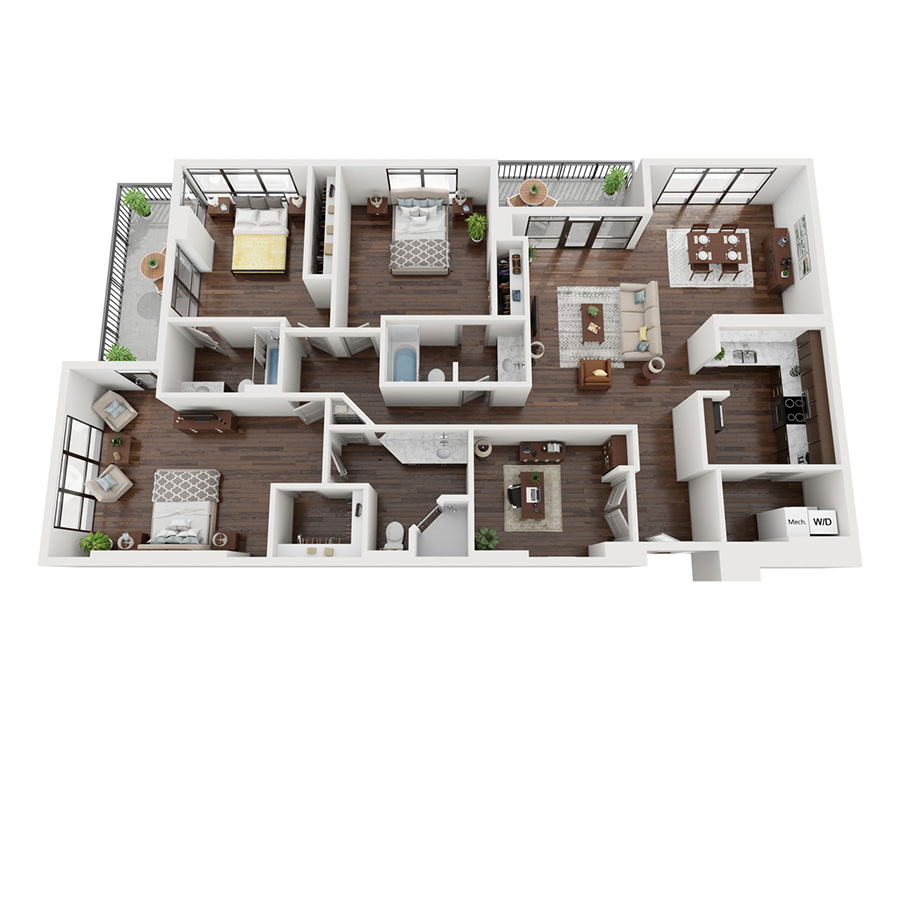 C1 floor plan