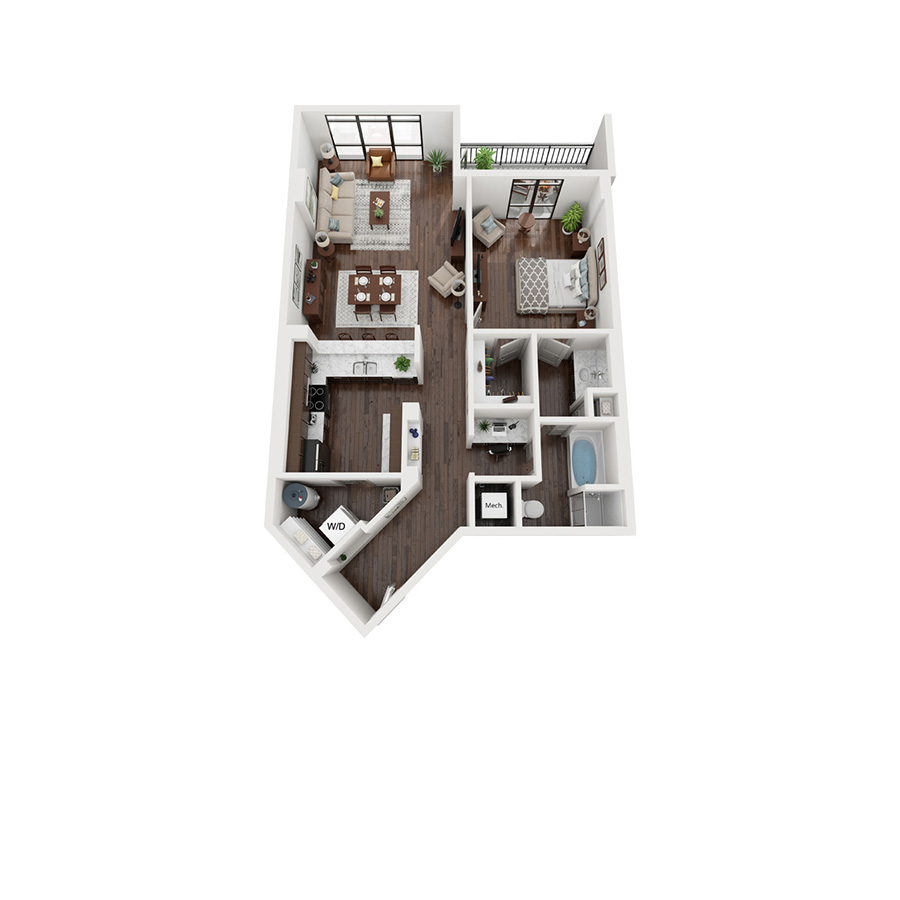 A2 floor plan
