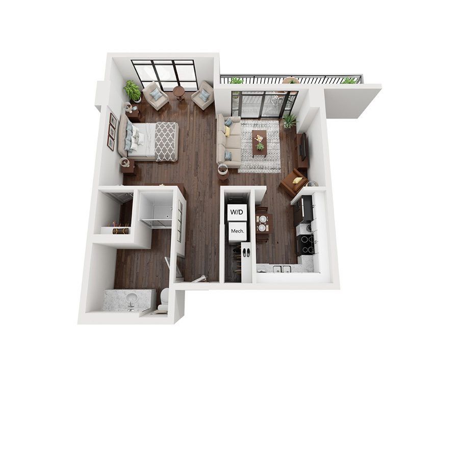 A9 floor plan