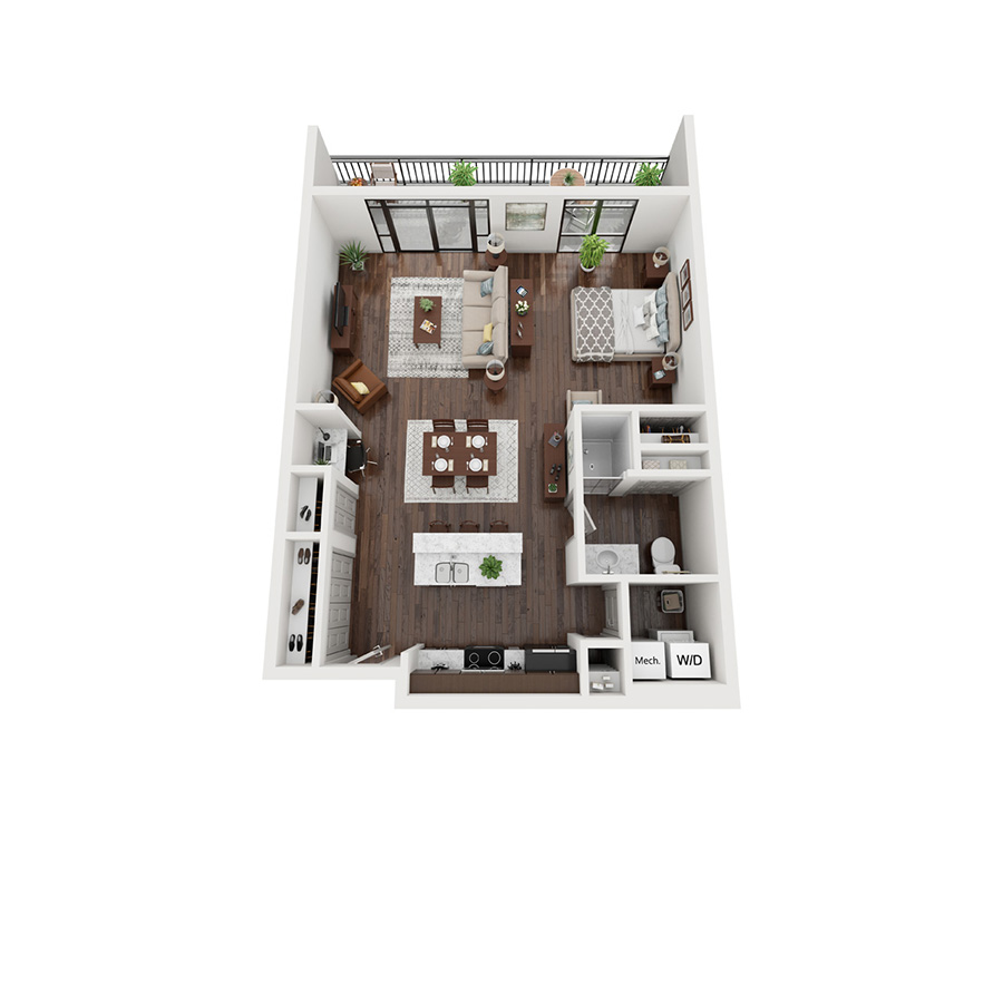 E14 floor plan
