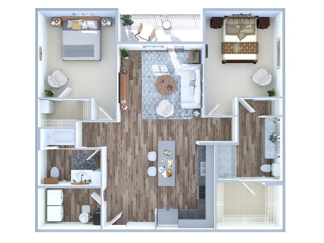 B2 floor plan
