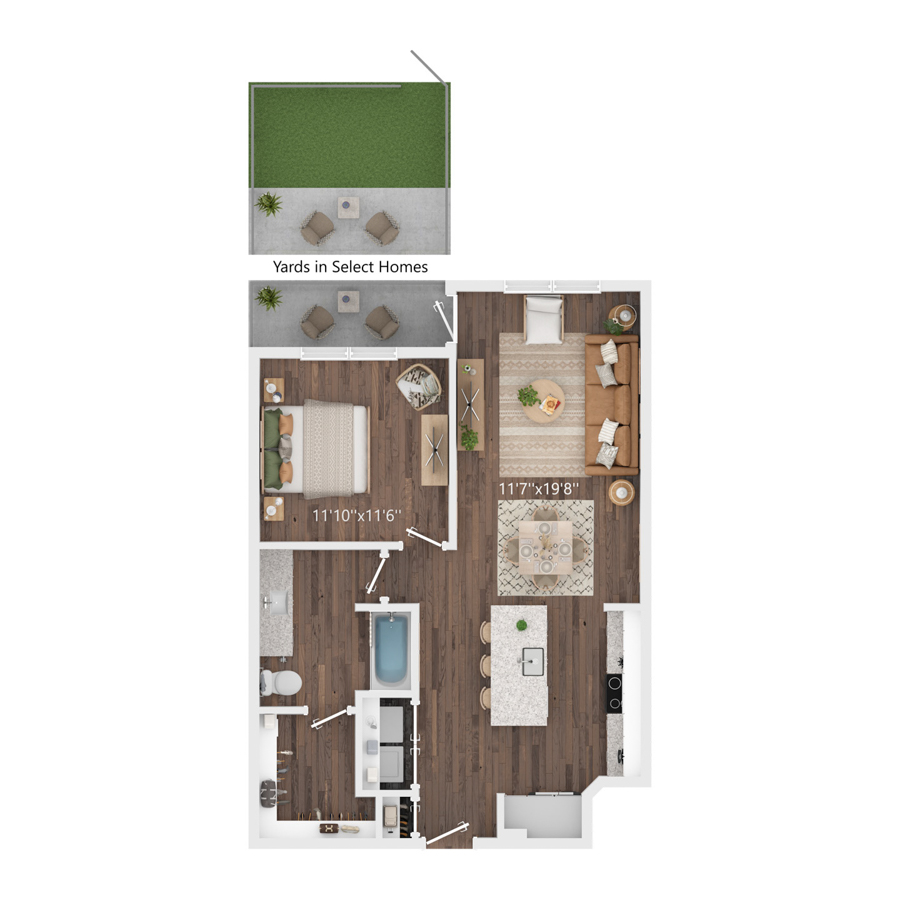 A2 floor plan