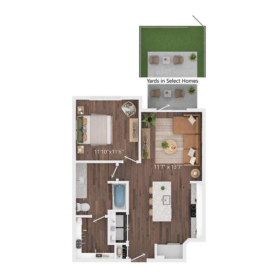 A1 floor plan