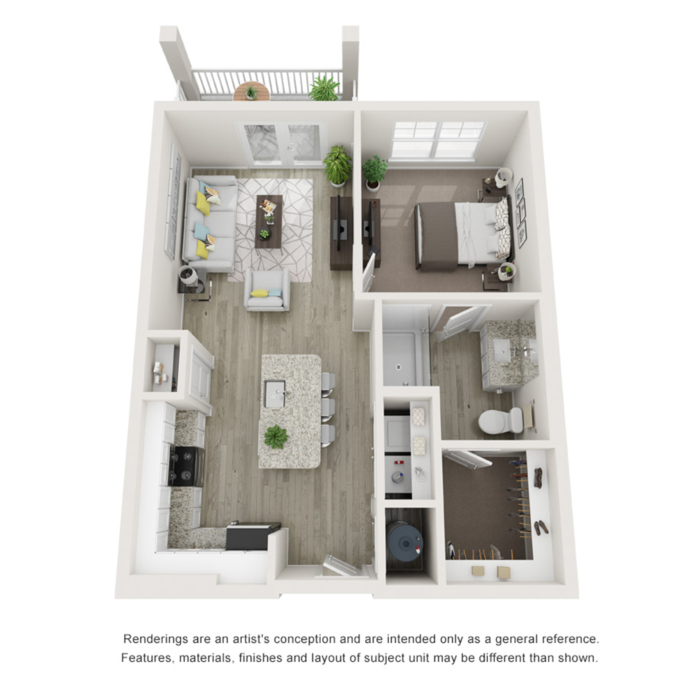 A1 floor plan