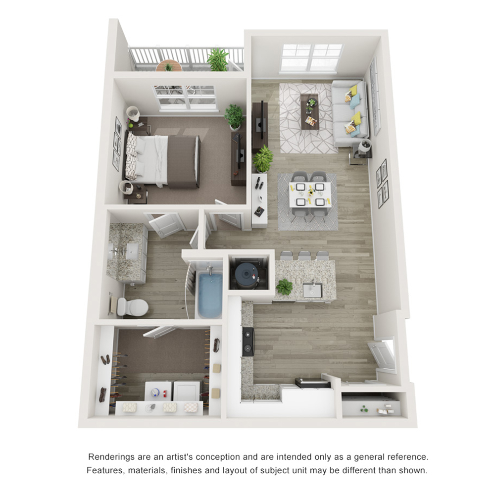 A2 floor plan