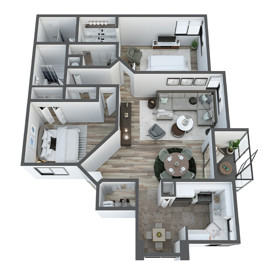 Martinique II floor plan