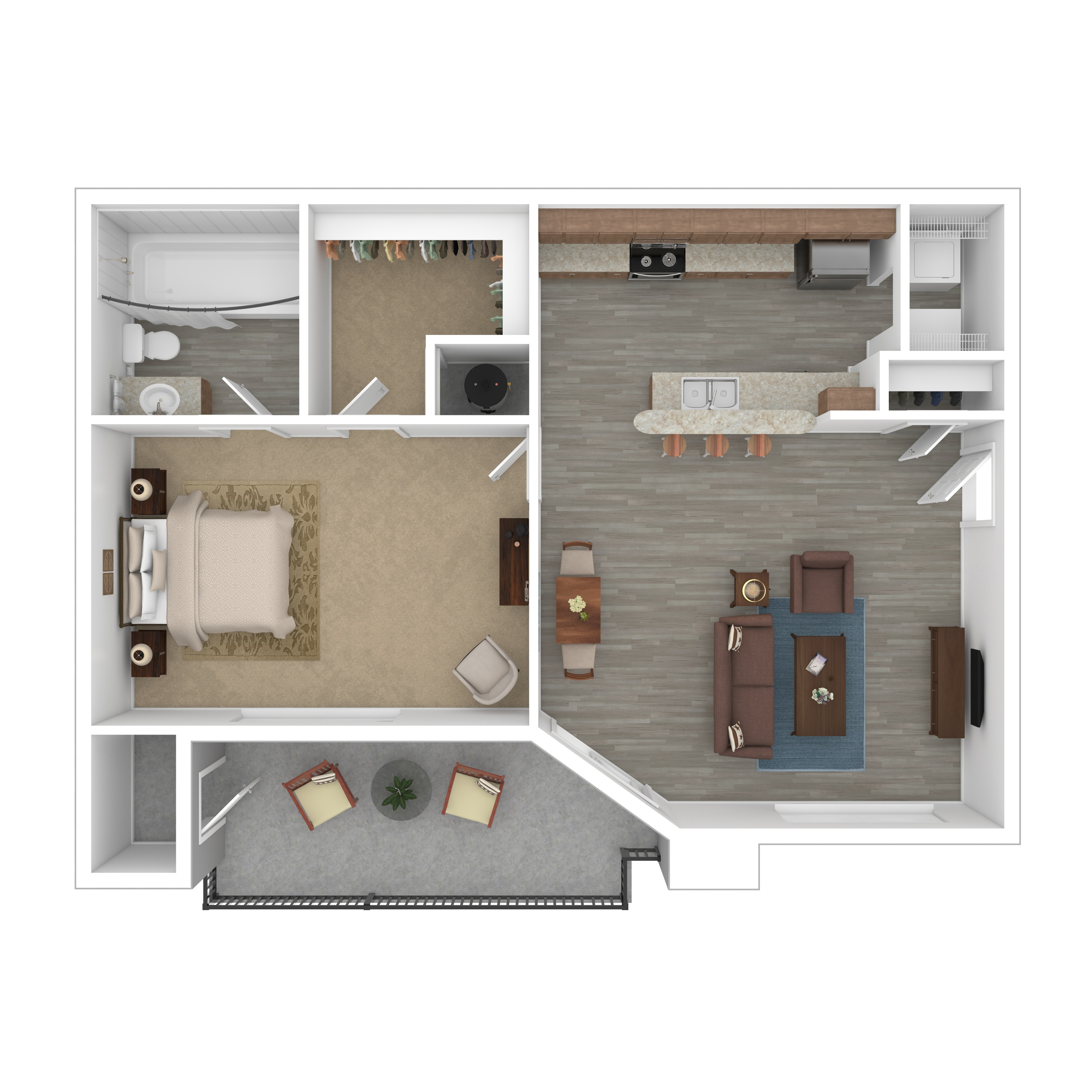 1 Bedroom Apartment – 3078 Clairmont Rd NE #6310, Atlanta, GA