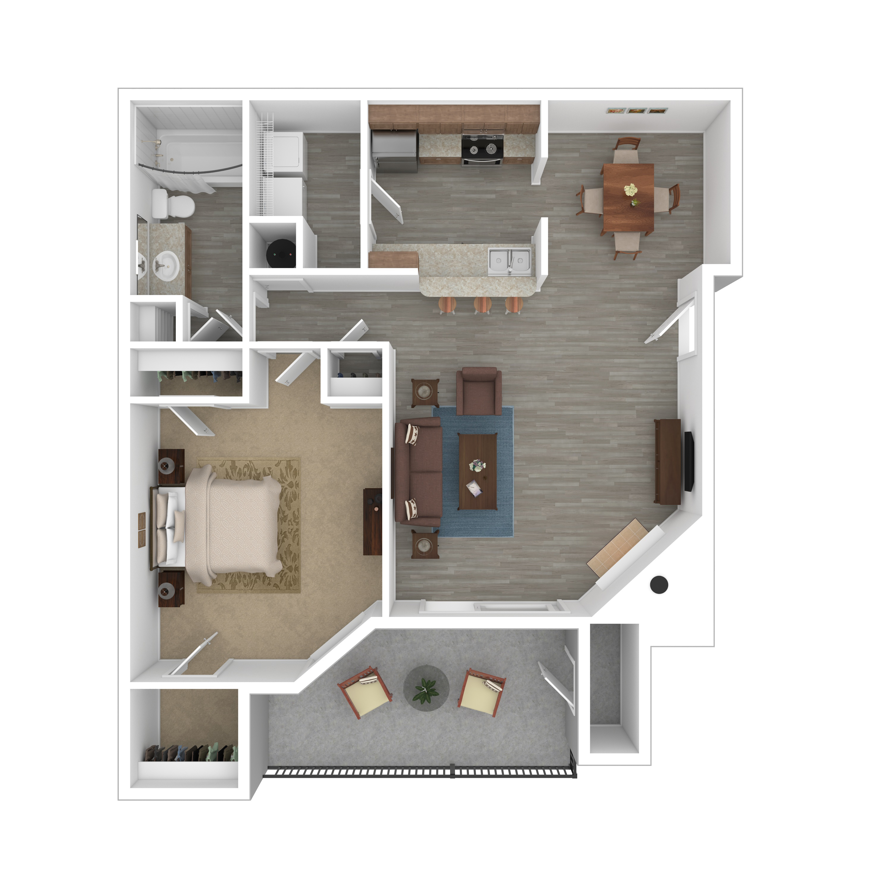 1 Bedroom Apartment – 3078 Clairmont Rd NE #0813, Atlanta, GA