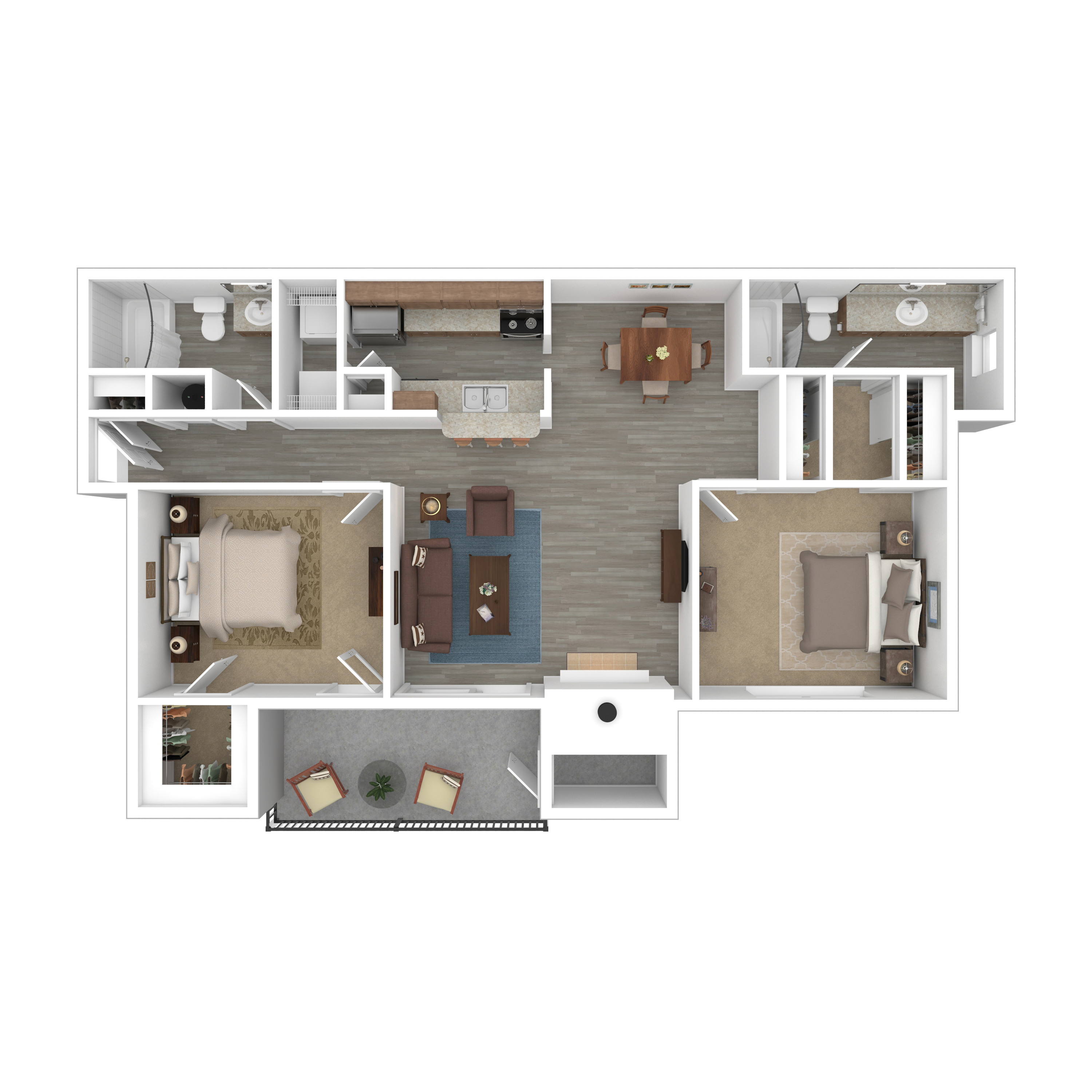 2 Bedroom Apartment – 3078 Clairmont Rd NE #0501, Atlanta, GA