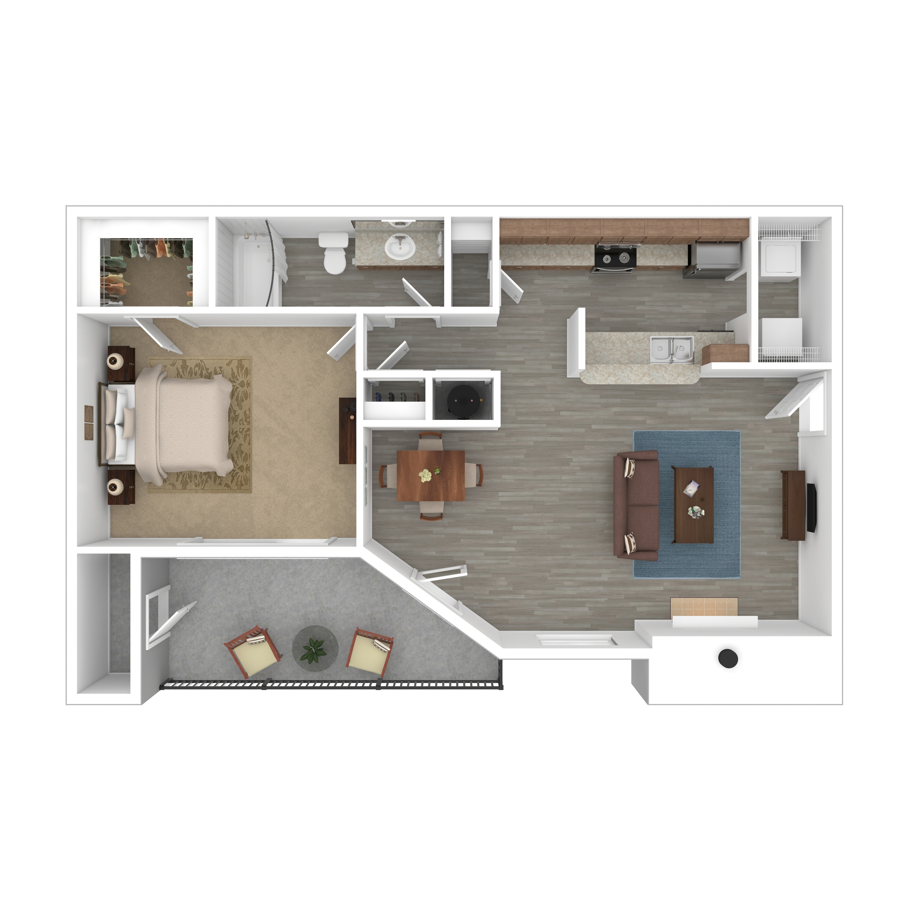 1 Bedroom Apartment – 3078 Clairmont Rd NE #0536, Atlanta, GA