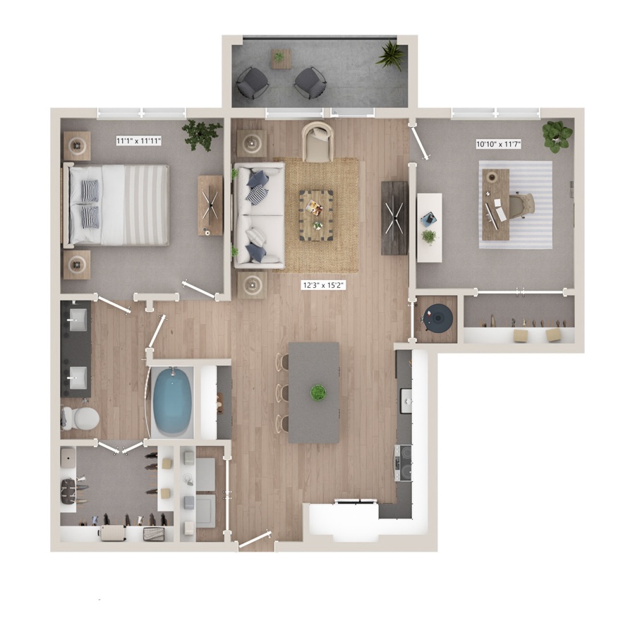 A7 floor plan