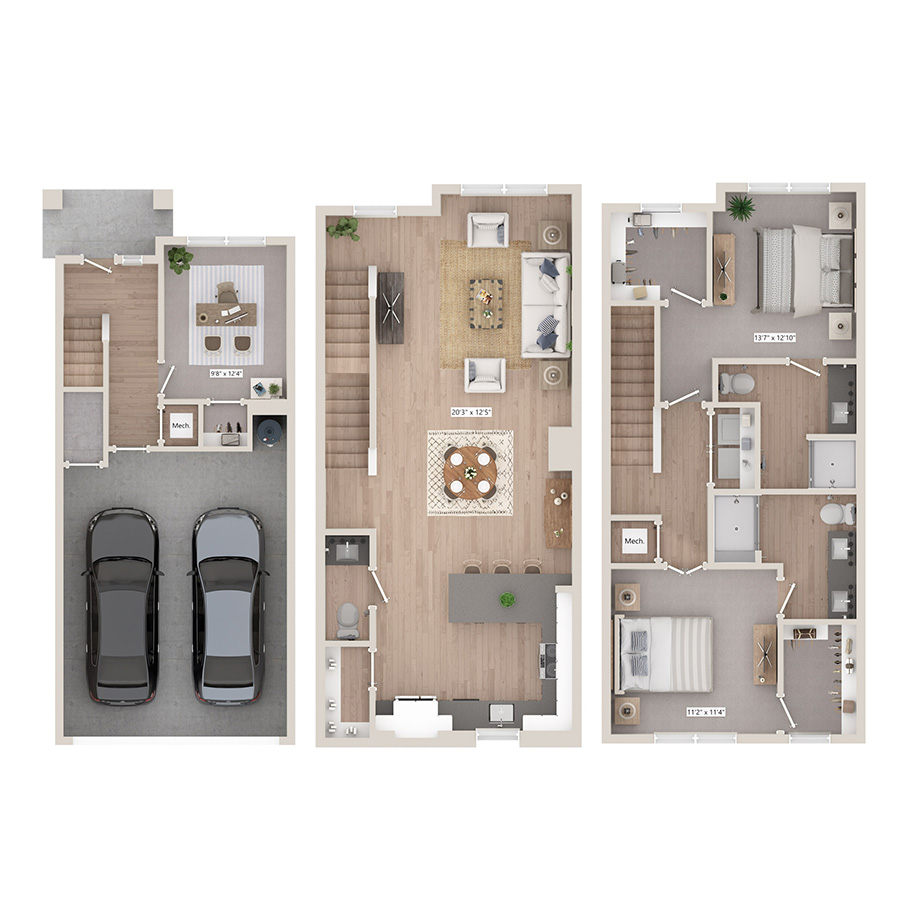 THB1 floor plan