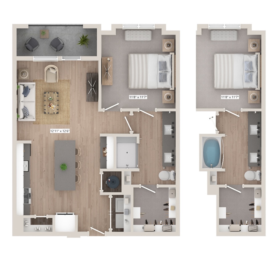 A5.1 floor plan