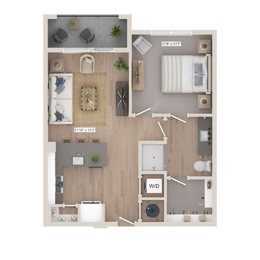 A1 floor plan