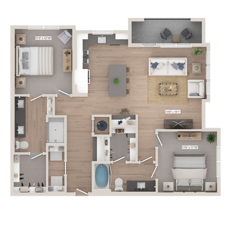 B3.1 floor plan