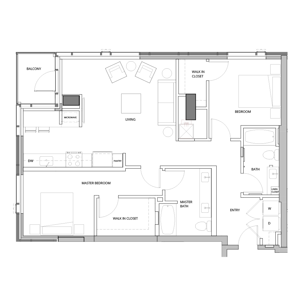 T03 Type A floor plan