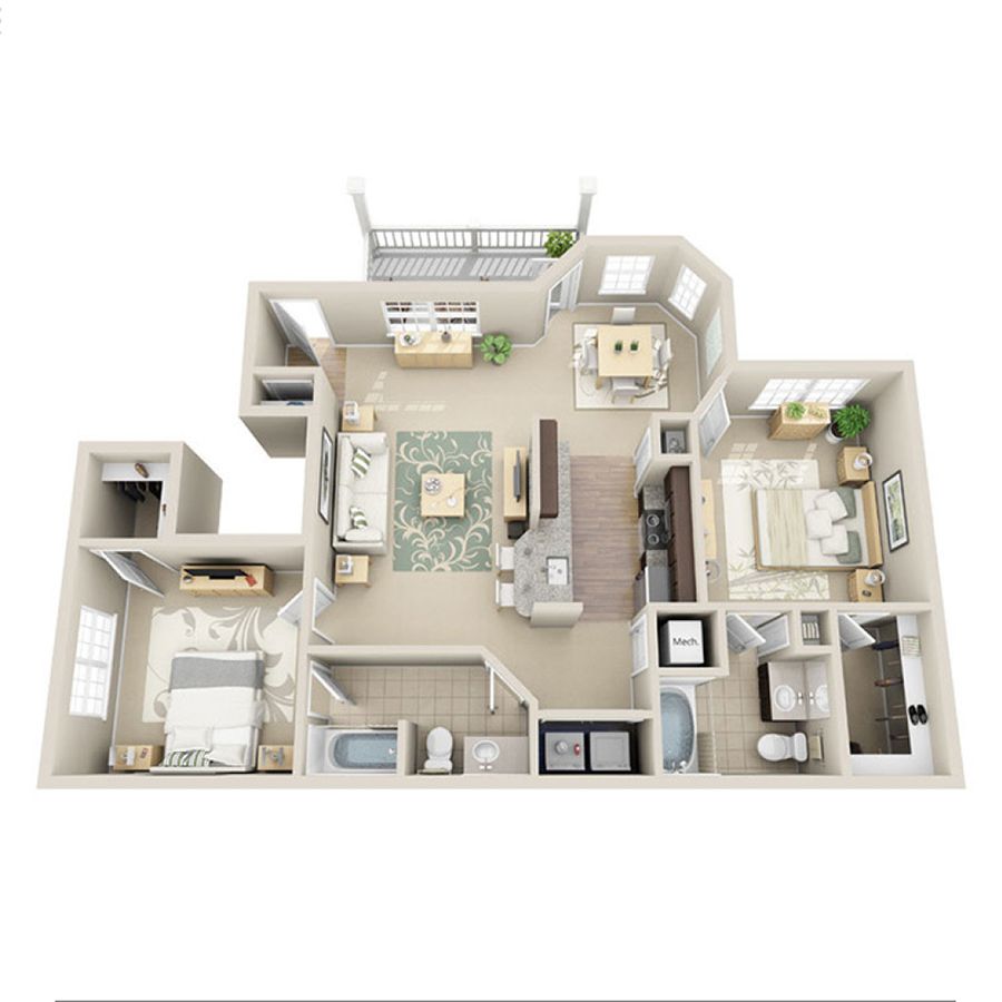 B4.1 Chalmers floor plan
