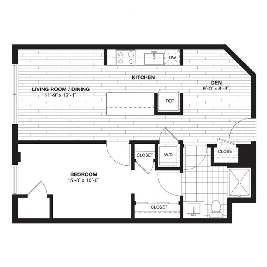 A1AS floor plan