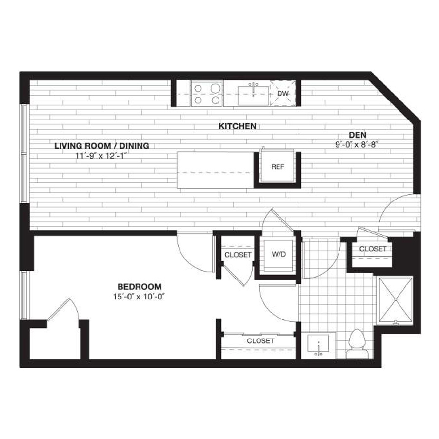 A1BS floor plan