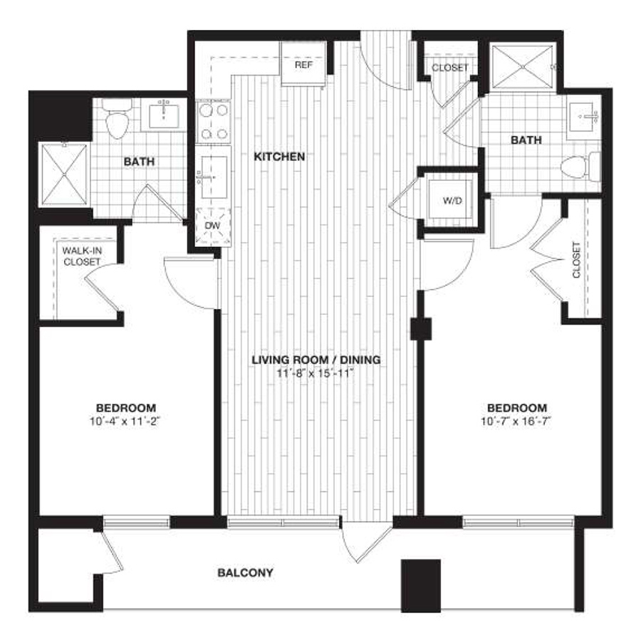 B4A floor plan