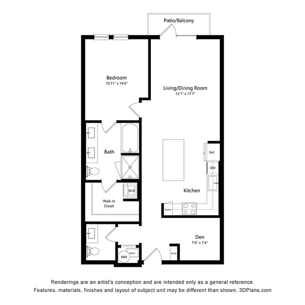 Tenent floor plan