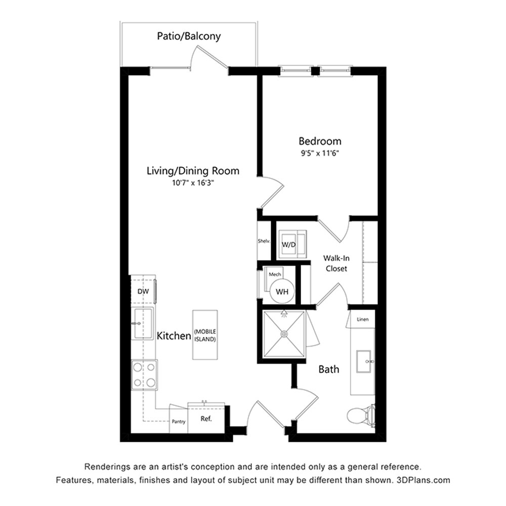 Civic floor plan