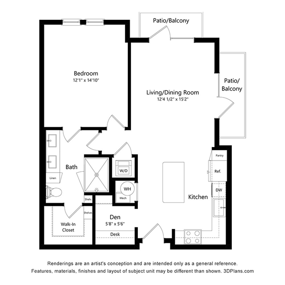 Rotor floor plan