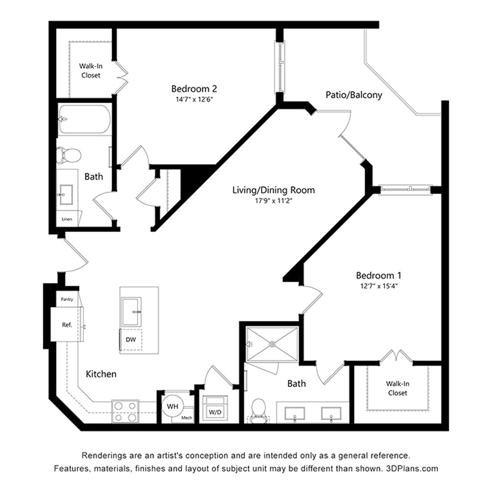 Top Spot floor plan