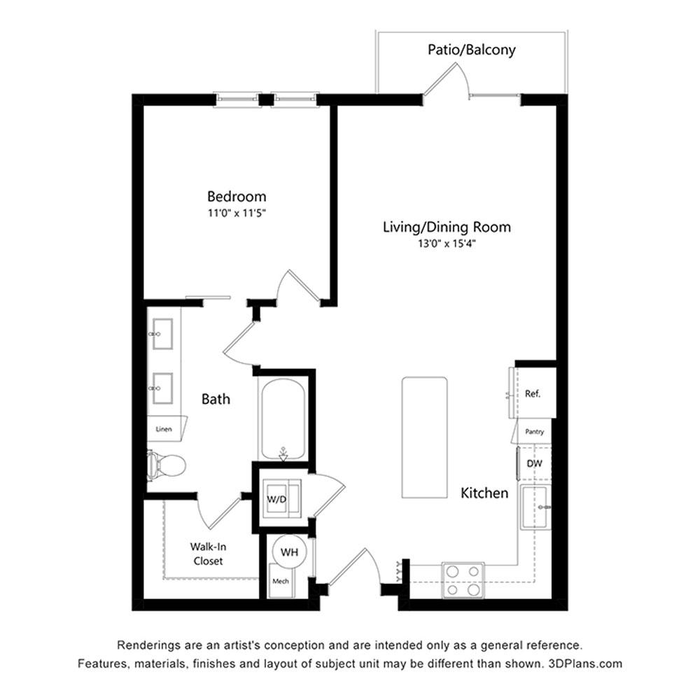 Radar floor plan