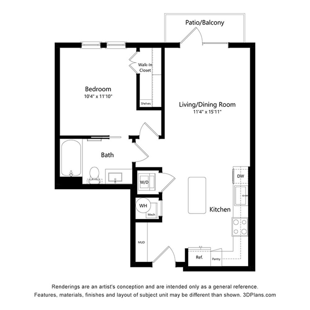 Elle floor plan