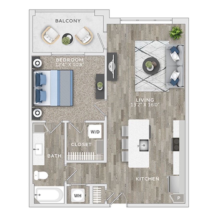 A2 floor plan