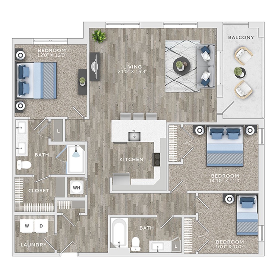 C1 floor plan
