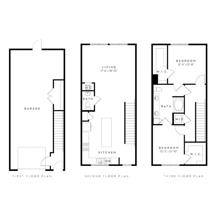 The Bronco floor plan