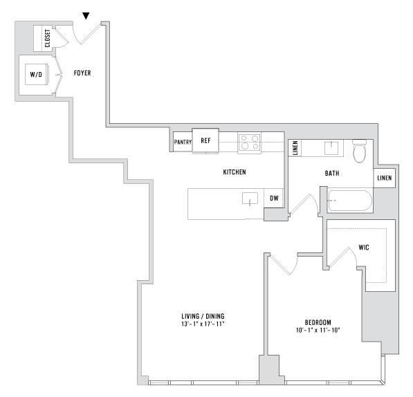 Unit 3305 floor plan
