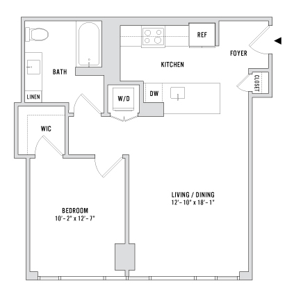 Unit 3409 floor plan