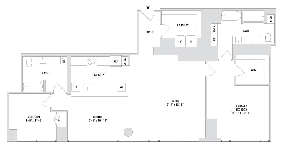 Unit 5703 floor plan