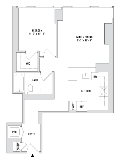 Unit 2006 floor plan
